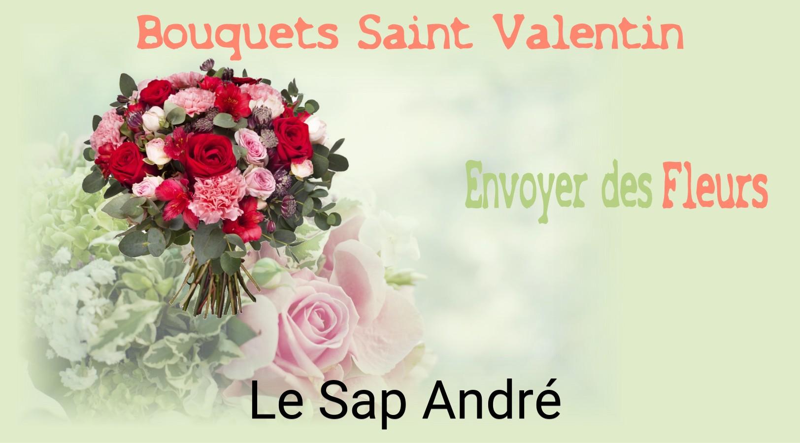 Roses de Saint-Valentin livrées à Le Sap-André